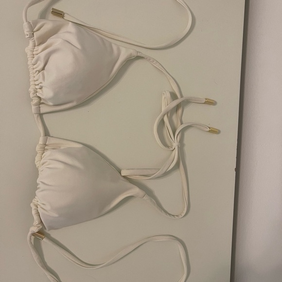 Monday swimwear Palma top and bottom 
Size small 
color is ivory - Picture 5 of 8